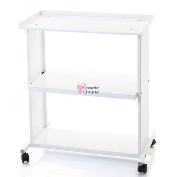 Ucenic pentru decantor, metalic, cu roti, Linea Pro, culoare alba